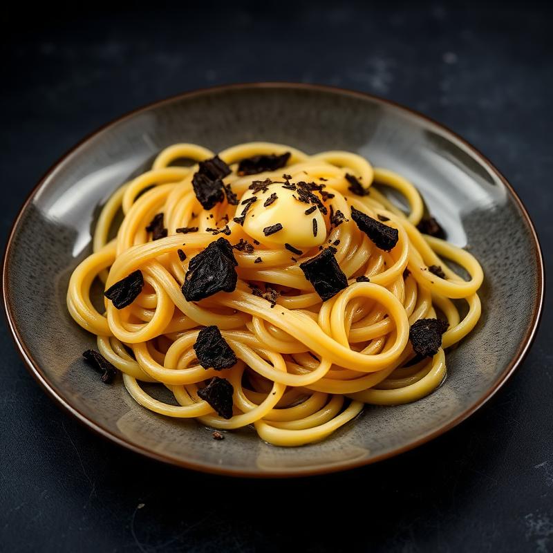 Tagliolini cu trufe negre