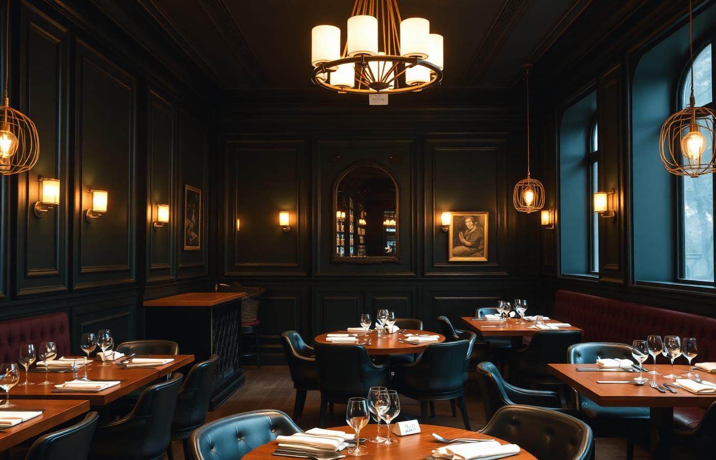 Interior restaurant